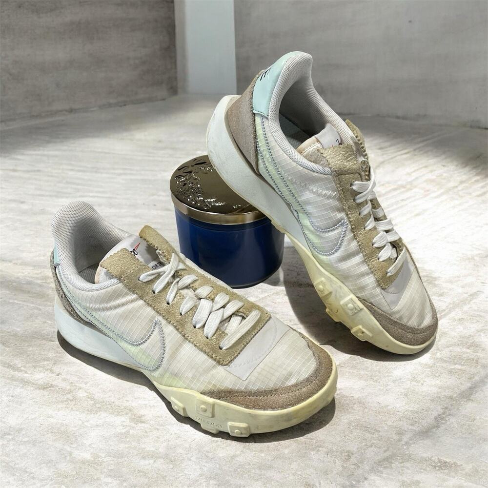 Nike Women’s Size 6.5 Sneakers Waffle Racer LX Pale Ivory Running Shoes